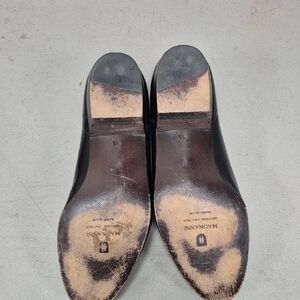 Magnanni Black Leather Men's Shoes